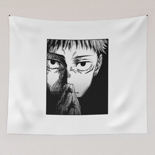 Item preview, YUJI PRAYING GIF MEME (SEASON 3 CULLING GAMES) designed and sold by Python Designs .