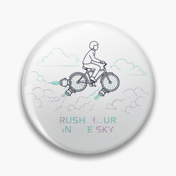 Item preview, Cloud Bike - Retro Future Commute designed and sold by Antonrec86.