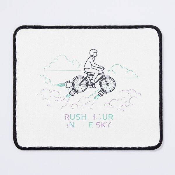 Item preview, Cloud Bike - Retro Future Commute designed and sold by Antonrec86.