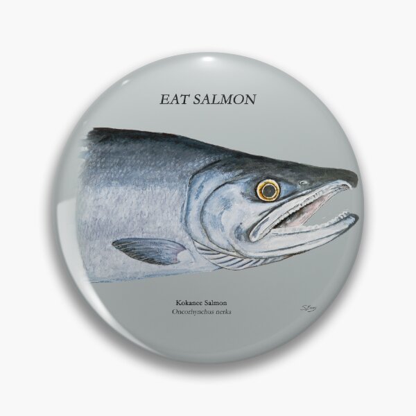 Item preview, Kokanee Salmon Painting designed and sold by Stephen Emms.