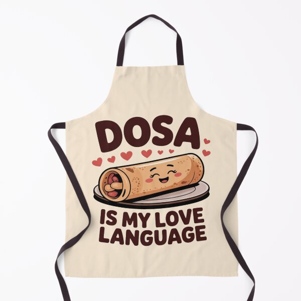 Item preview, Dosa Is My Love Language – Cute Kawaii Indian Food Design | Funny South Indian Food Lover Gift designed and sold by Globalcitytees.