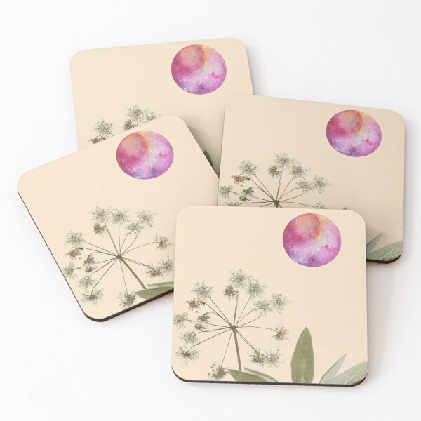 Item preview, Moon & Floral Wall Art – Minimalist Celestial Poster designed and sold by EVESTUDIOART.