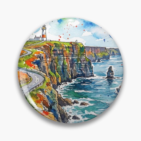 Item preview, Wild Atlantic Way Ireland Coastal Art designed and sold by Printpix.