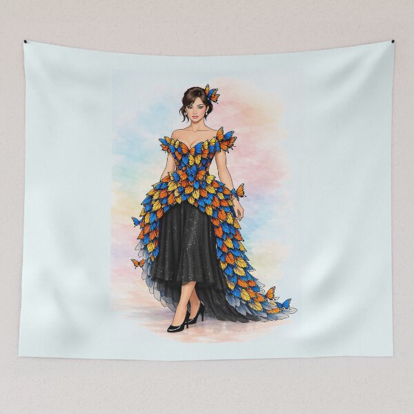 Item preview, Butterfly Dress designed and sold by CarolM.