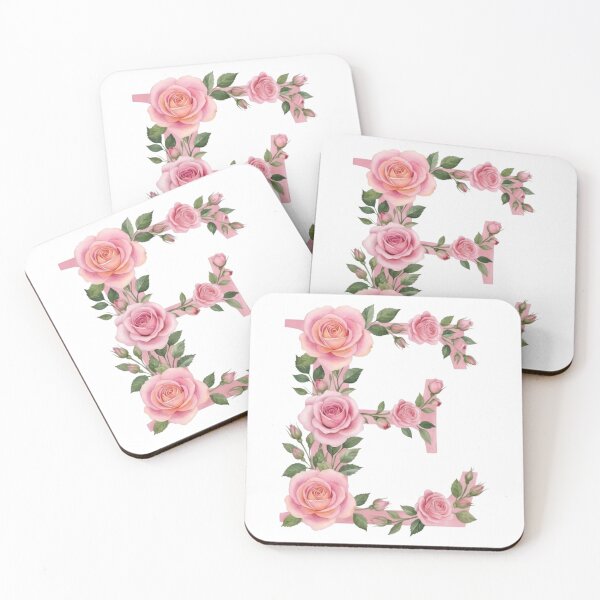 Item preview, Floral Letter E designed and sold by Avenelle.