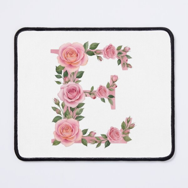 Item preview, Floral Letter E designed and sold by Avenelle.