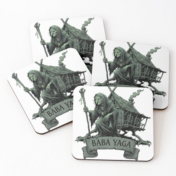 Item preview, Baba Yaga Slavic Mythology Witch House on Chicken Legs Dark Fantasy designed and sold by GogaVibeRe.