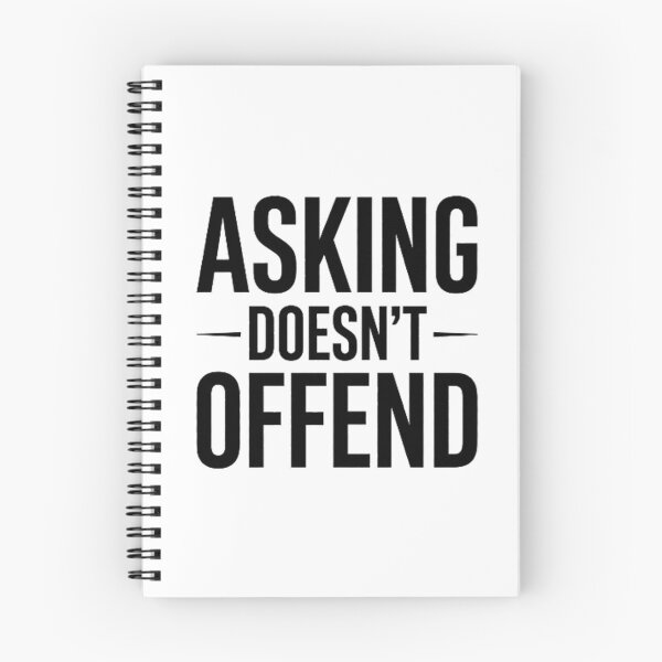 Item preview, Asking Doesn't Offend designed and sold by SimonFernando.
