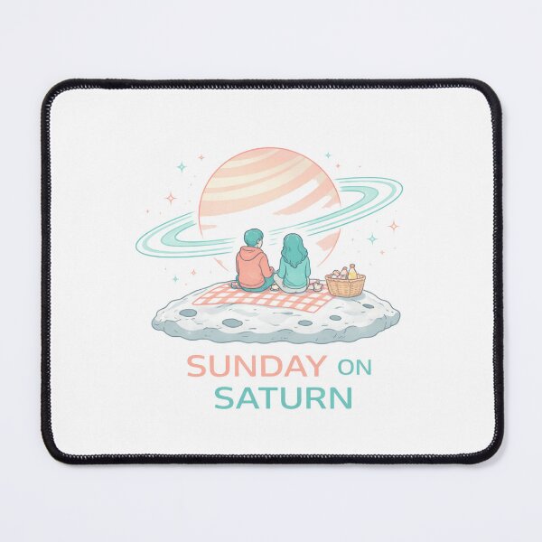 Item preview, Sunday on Saturn - Interstellar Picnic designed and sold by Antonrec86.