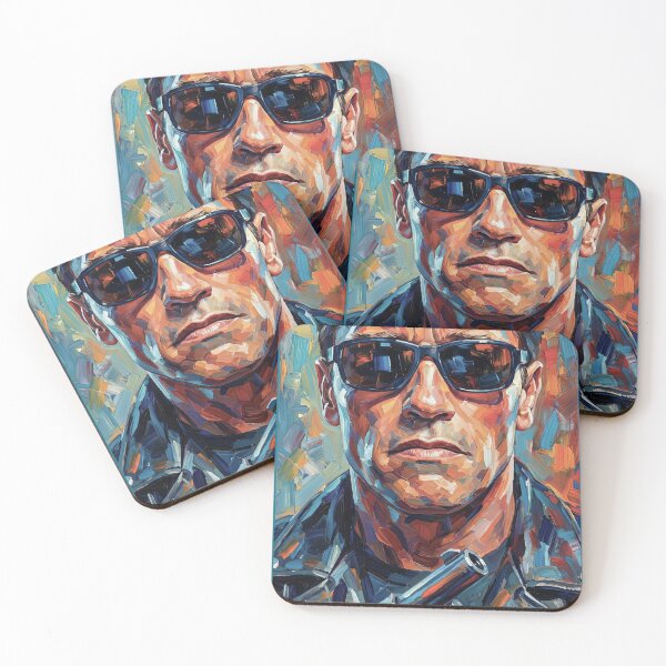 Item preview, Portrait Painting of Arnold Schwarzenegger designed and sold by davidelder.