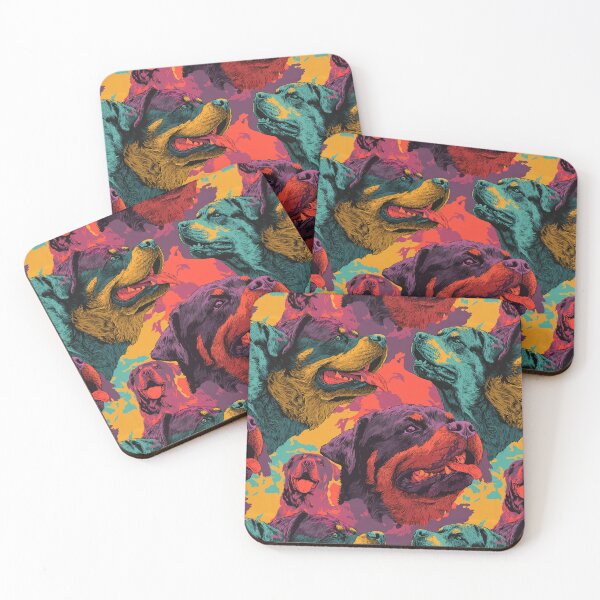 Item preview, Colorful Wild Dog Camo Pattern  - Christmas Gift Baskets designed and sold by RoyalStarsPatts.