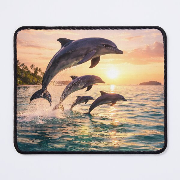 Item preview, Dolphin Dance at Sunset designed and sold by JuViRo.