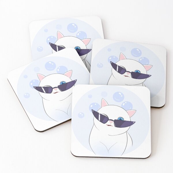 Item preview, Cool Cat with Cat Eye Glasses  designed and sold by crayonique.