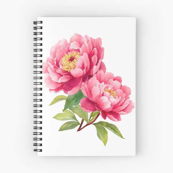 Item preview, Pink Peony Bouquet with Green Leaves - Elegant Romantic Floral Art Print designed and sold by DesignArtist.ia.