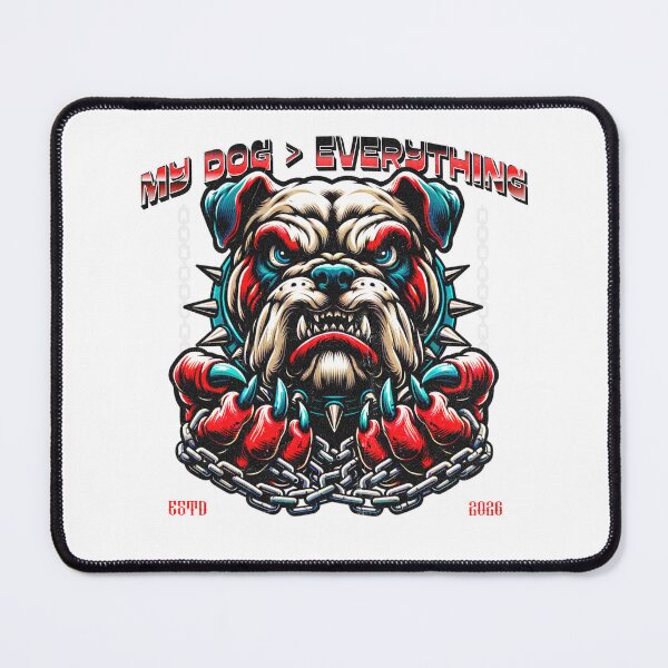 Item preview, My Dog Over Everything, dog lover t-shirt designed and sold by bluesquidink.