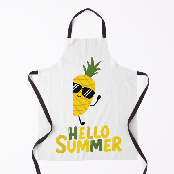 Item preview, Cool Pineapple Hello Summer Cute Tropical Illustration designed and sold by AchraffPrint.