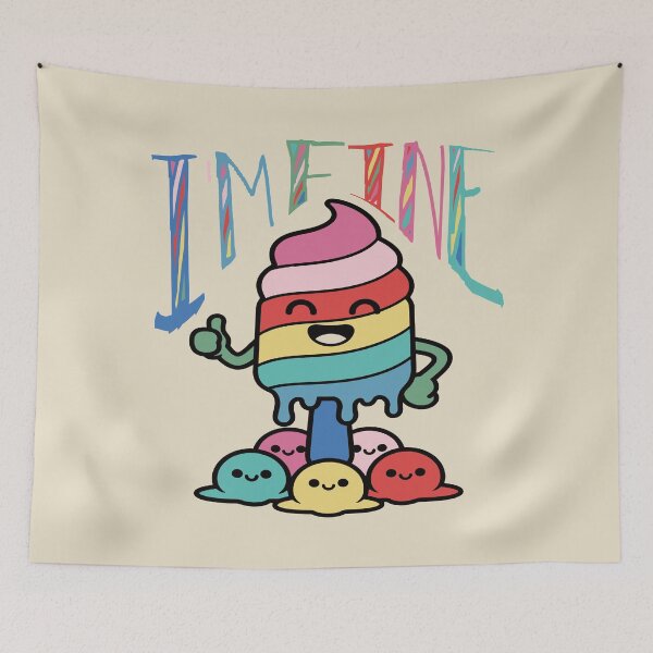 Item preview, I'm Fine Melting Ice Cream. designed and sold by EunsooLee.