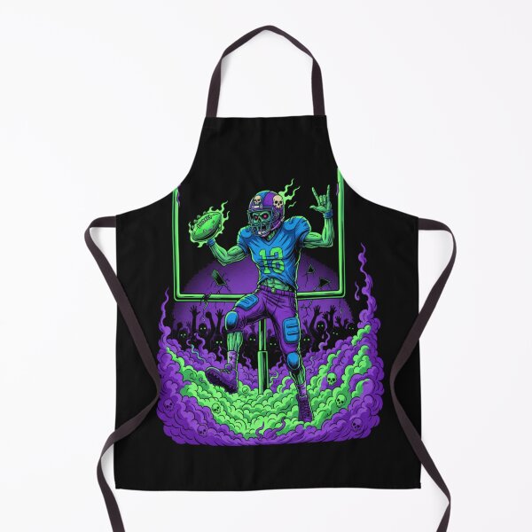 Item preview, The Undead Quarterback - Neon Zombie Football Art designed and sold by TOCOCLAWS.