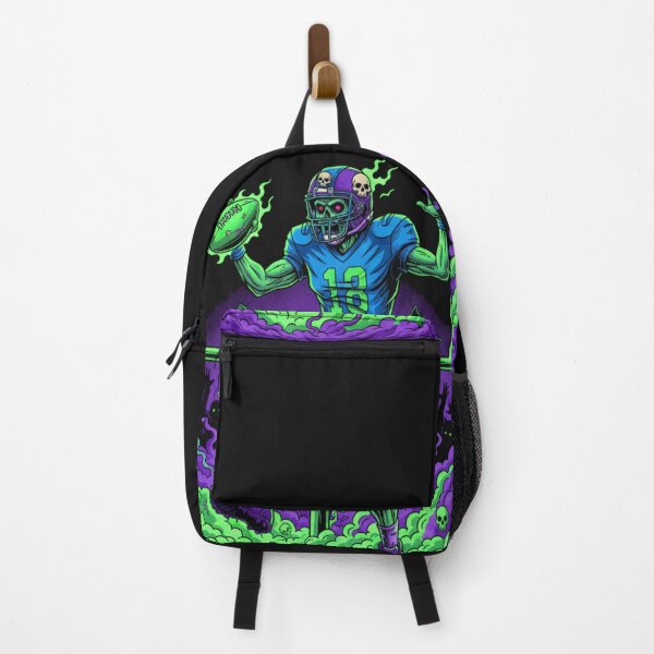 Item preview, The Undead Quarterback - Neon Zombie Football Art designed and sold by TOCOCLAWS.
