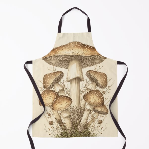 Aperçu de l'œuvre Enchanted Forest Mushroom Cottagecore Art créée et vendue par FredyDesignHub.