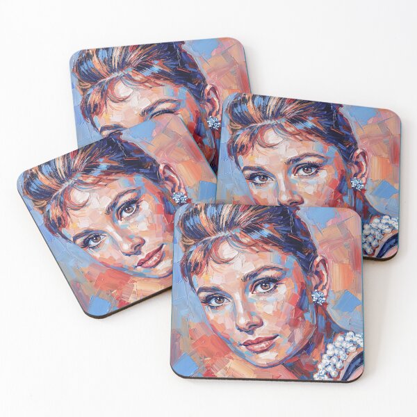 Item preview, Portrait Painting of Audrey Hepburn designed and sold by davidelder.