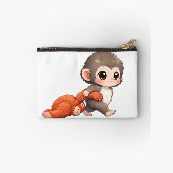 Item preview, Punch Monkey Aesthetic – Lonely Cute Monkey Emotional Art designed and sold by Dyan4.