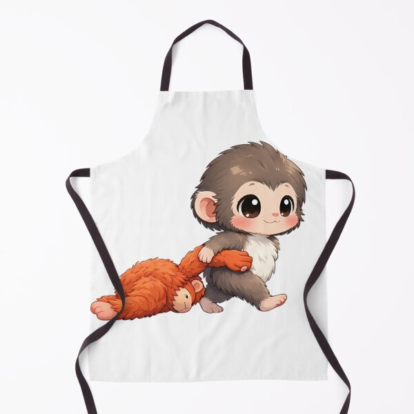 Item preview, Punch Monkey Aesthetic – Lonely Cute Monkey Emotional Art designed and sold by Dyan4.
