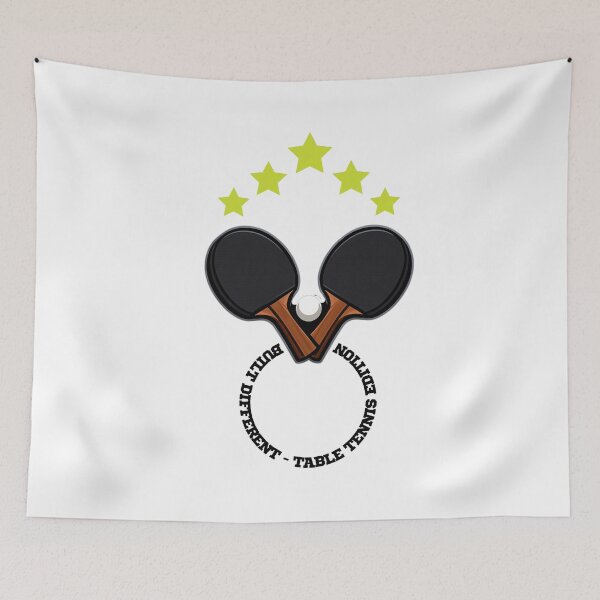 Item preview, Built Different - Table Tennis Edition | Funny Ping Pong Star T-Shirt designed and sold by OhMyPingCo.