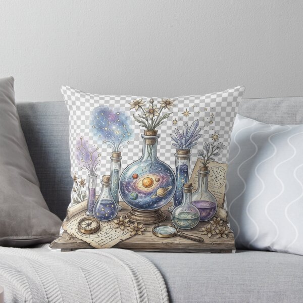 Item preview, Vintage Astronomical Alchemy Celestial Botanical Apothecary Still Life designed and sold by FloraDesign-228.