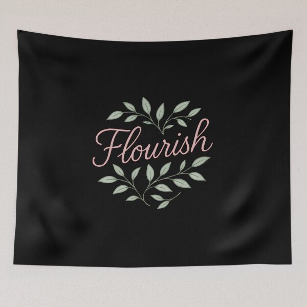Item preview, flourish designed and sold by TshirtsLabs.
