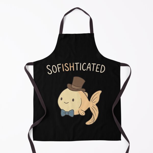 Item preview, Sofishticated - Funny Goldfish Pun designed and sold by TinyJoy Studio.