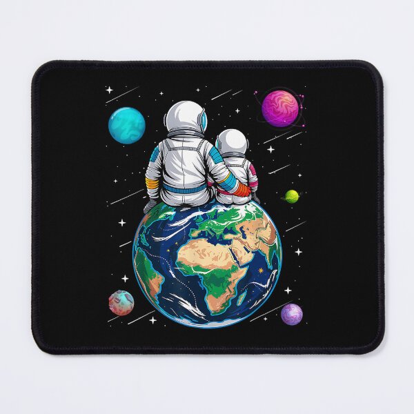 Item preview, Moon And Astronaut Dad Baby Space Science Astronomy Lover Fathers Day designed and sold by phoebelevine.