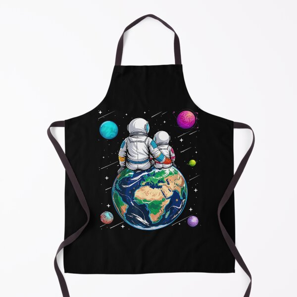 Item preview, Moon And Astronaut Dad Baby Space Science Astronomy Lover Fathers Day designed and sold by phoebelevine.