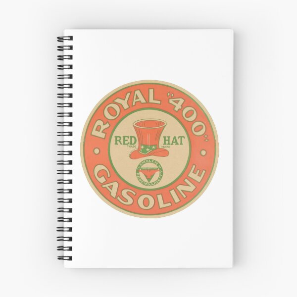 Item preview, Vintage Red Hat Royal 400 Gasoline designed and sold by QuayTradingCo.