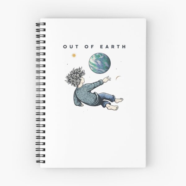 Item preview, Out of Earth Floating Boy Space Design | Minimal Cosmic Aesthetic T-Shirt Sticker designed and sold by IconicDesignsXd.