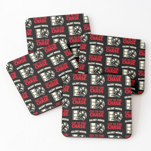 Item preview, Cut To The Chase Silent Movie Film Style Design designed and sold by TeeTimeTreasure.