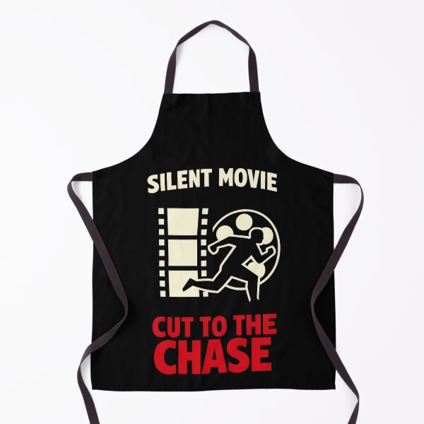 Item preview, Cut To The Chase Silent Movie Film Style Design designed and sold by TeeTimeTreasure.