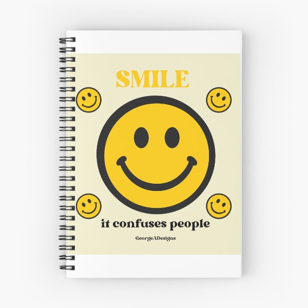 Item preview, Smile It Confuses People Smiley Faces designed and sold by GeorgeADesigns.
