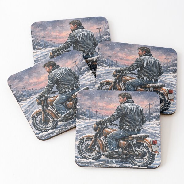 Item preview, The Long Cold Ride Home designed and sold by TinCatOutPost.