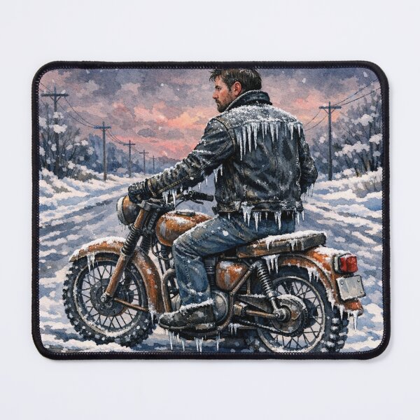 Item preview, The Long Cold Ride Home designed and sold by TinCatOutPost.