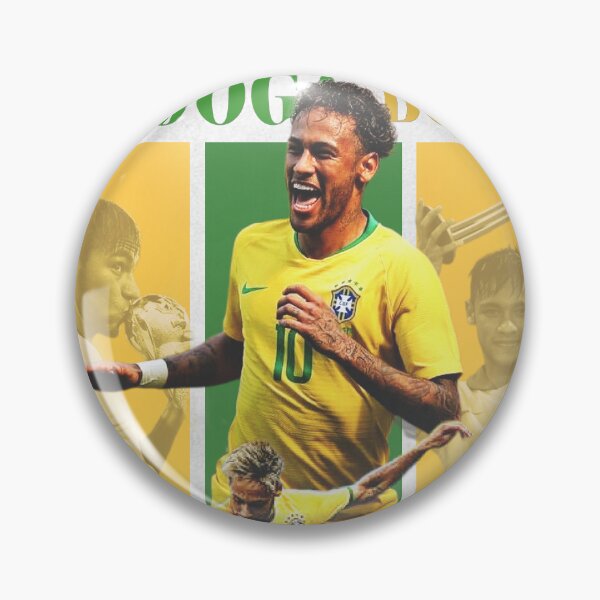 Item preview, Neymar Jr Brazil National Team Soccer Poster - Iconic Selecao Art Print designed and sold by Af-RT10.