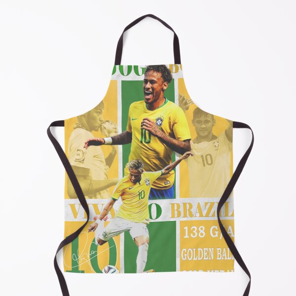 Item preview, Neymar Jr Brazil National Team Soccer Poster - Iconic Selecao Art Print designed and sold by Af-RT10.