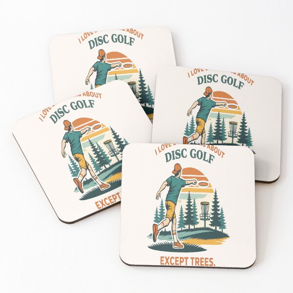 Item preview, love disc golf hate trees designed and sold by Swanny's Custom T-shirt and Gift Designs.