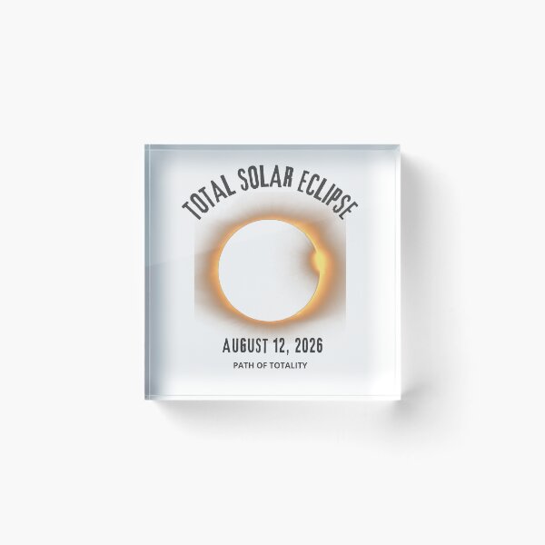 Item preview, Solar Eclipse 2026 Dramatic Vintage - Total Solar Eclipse August 12 Astronomy Gift designed and sold by AlouloDesigns.