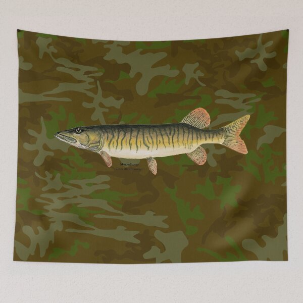 Item preview, Muskellunge Painting designed and sold by Stephen Emms.