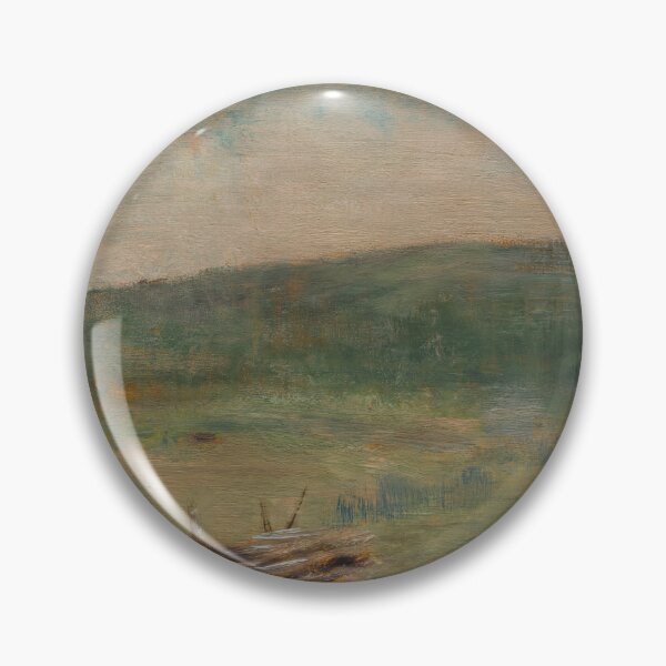 Item preview, Landscape at Saint Ouen by Georges Seurat: Neo Impressionist Landscape Poster designed and sold by artofuniverse.