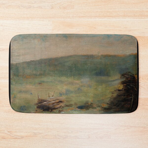 Item preview, Landscape at Saint Ouen by Georges Seurat: Neo Impressionist Landscape Poster designed and sold by artofuniverse.