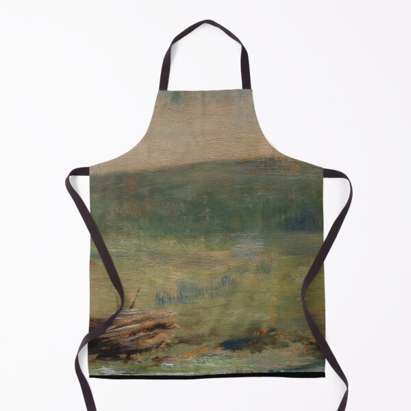 Item preview, Landscape at Saint Ouen by Georges Seurat: Neo Impressionist Landscape Poster designed and sold by artofuniverse.