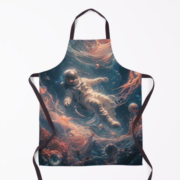 Item preview, Astronaut drifting through liquid space designed and sold by AndreBarnard.