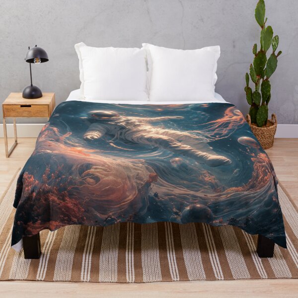 Item preview, Astronaut drifting through liquid space designed and sold by AndreBarnard.
